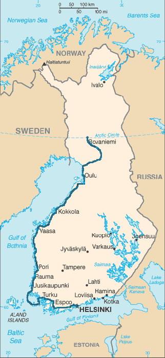 Gesamttour Finnland