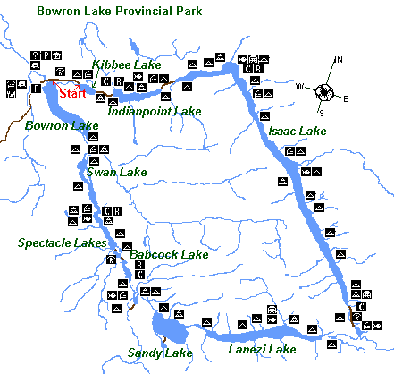Paddeltour Bowron Lakes